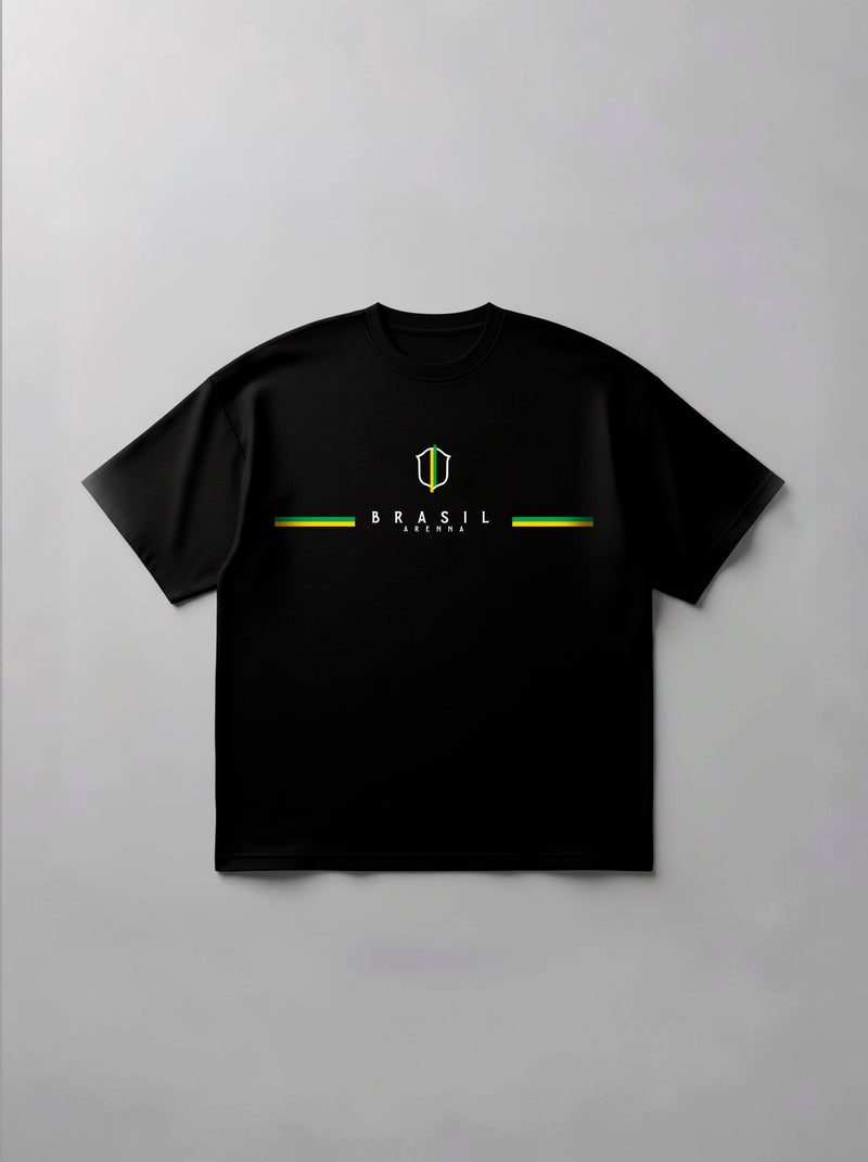 Oversized Arenna Brasil - Black - Arenna Sports