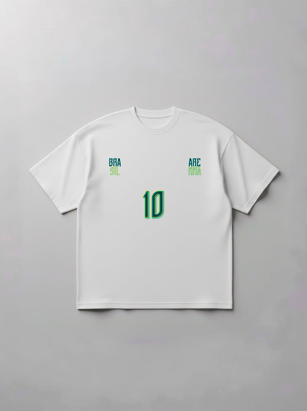 Oversized Dez e Faixa - Branca - Arenna Sports