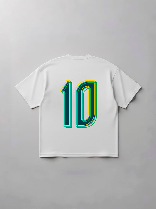 Oversized Dez e Faixa - Branca - Arenna Sports