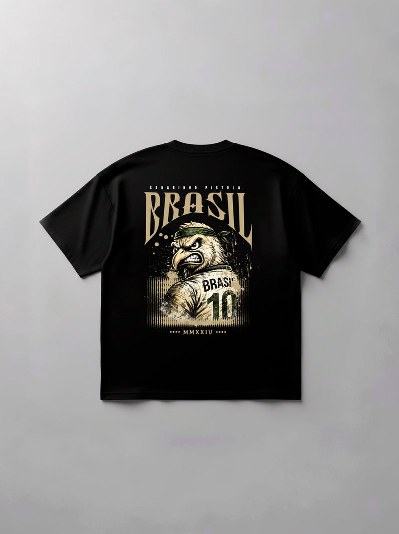 Oversized Canarinho Pistola - Black - Arenna Sports