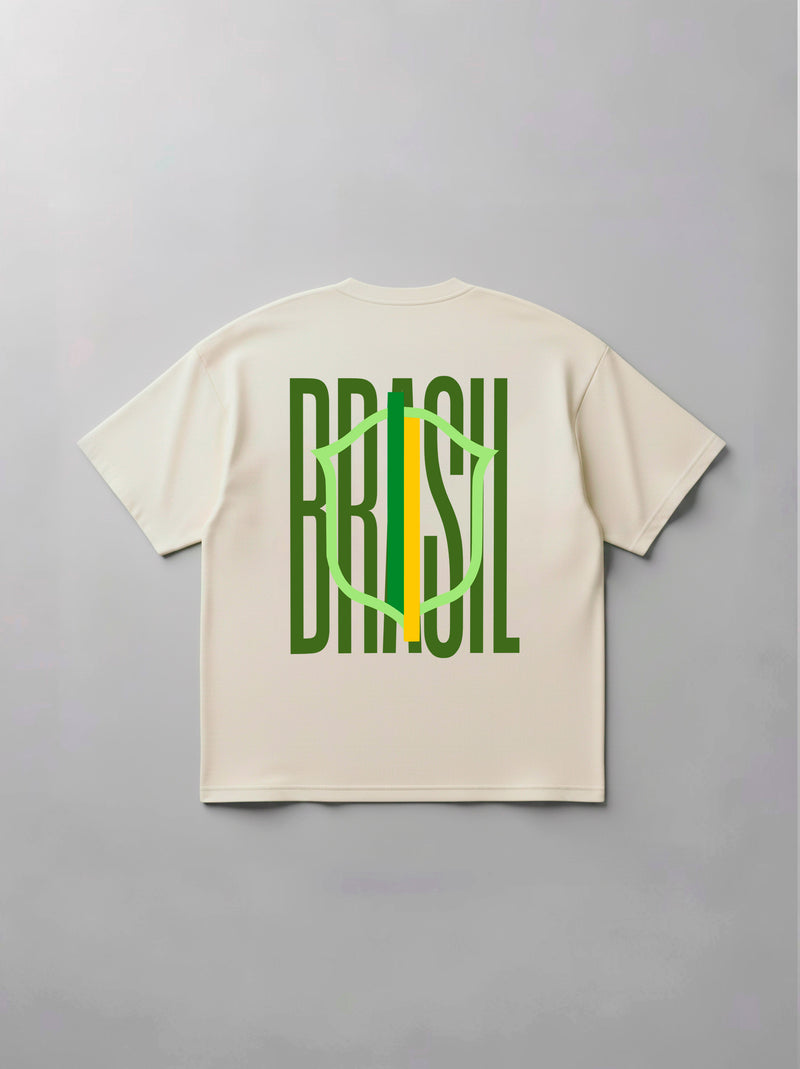 Oversized Escudo Verde - Off White - Arenna Sports