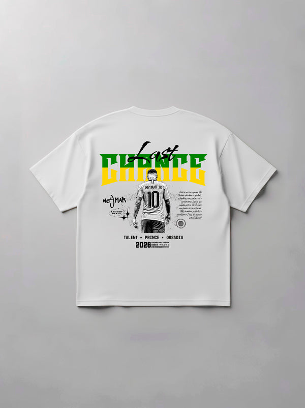 Oversized The Last Chance Neymar - Branca
