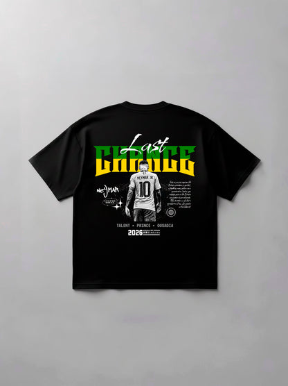 Oversized The Last Chance Neymar - Black