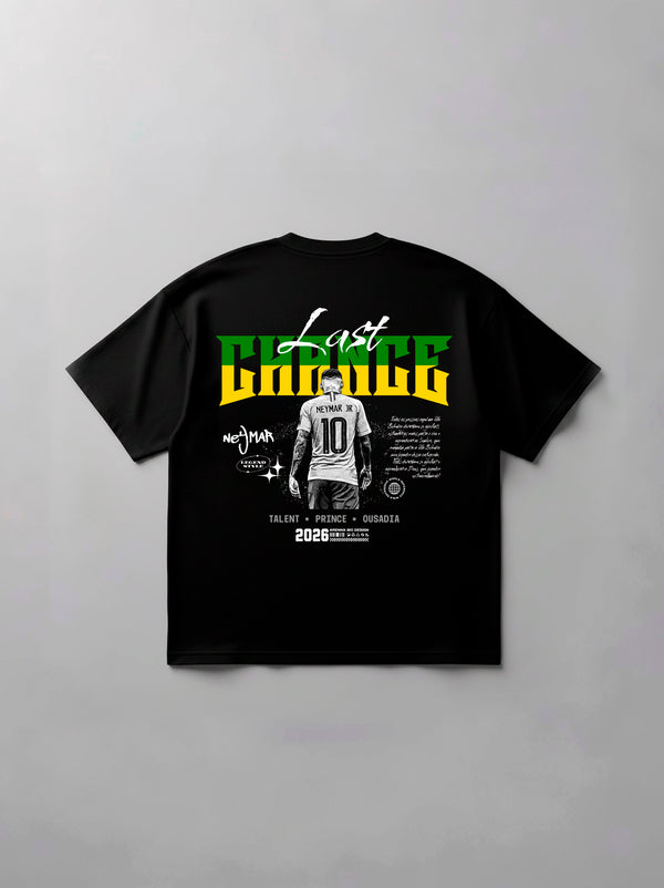 Oversized The Last Chance Neymar - Black