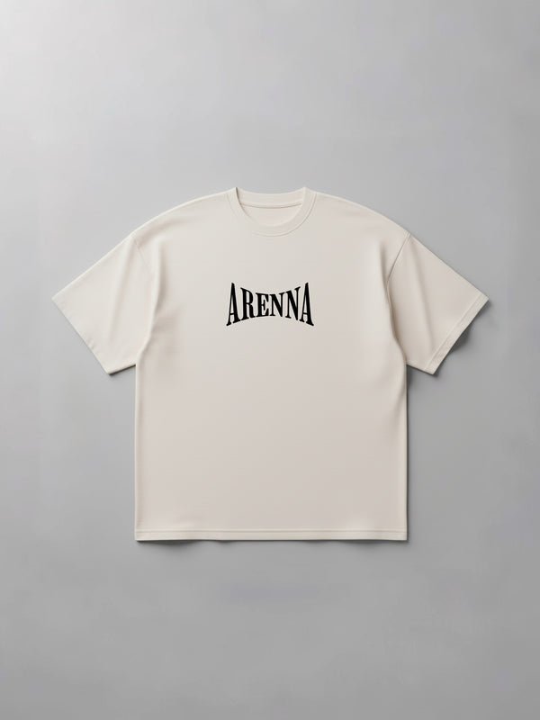 Oversized Comer Treinar e Dormir I - Off White - Arenna Sports