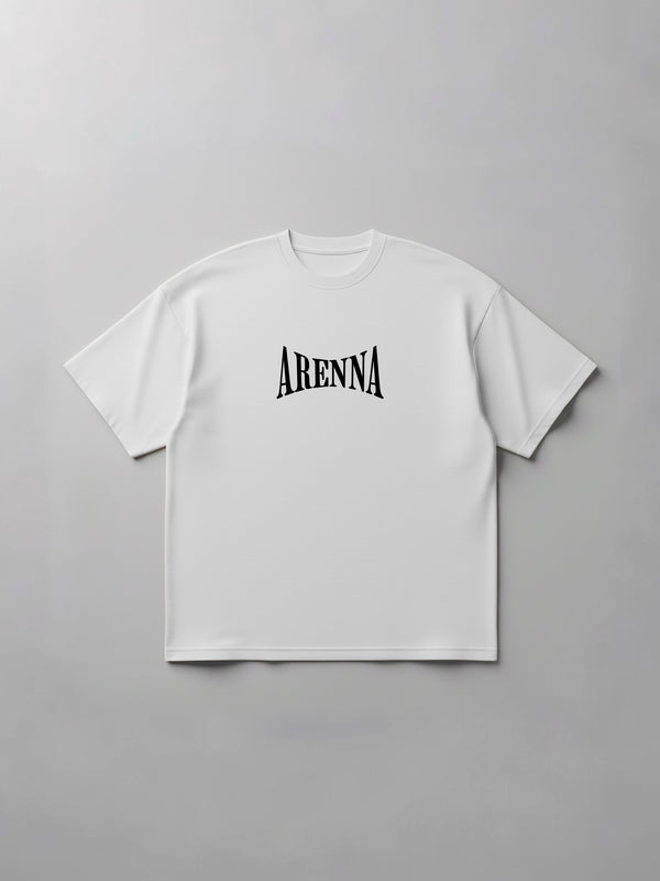 Oversized Comer Treinar e Dormir I - Branco - Arenna Sports