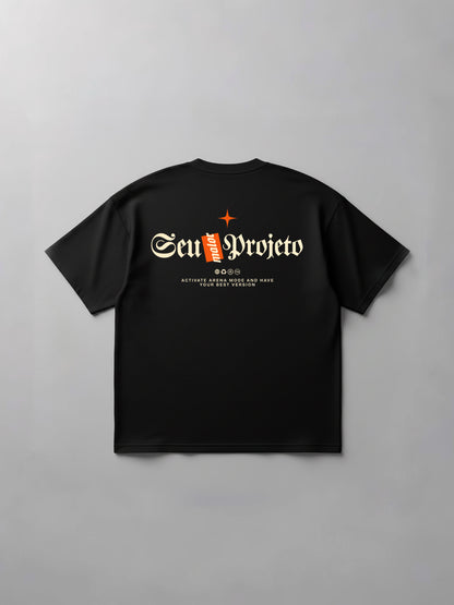 Oversized Seu Maior Projeto II - Preto