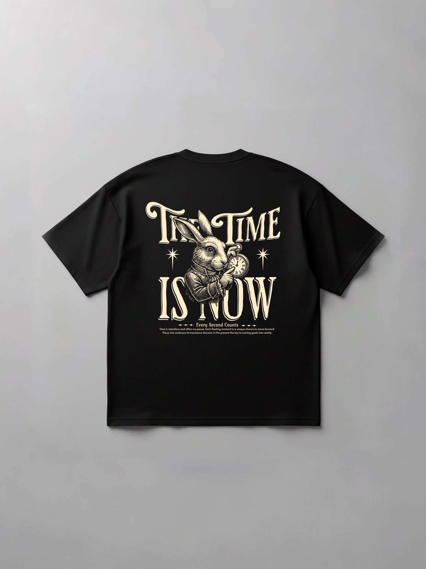 Oversized Time is Now - Preto