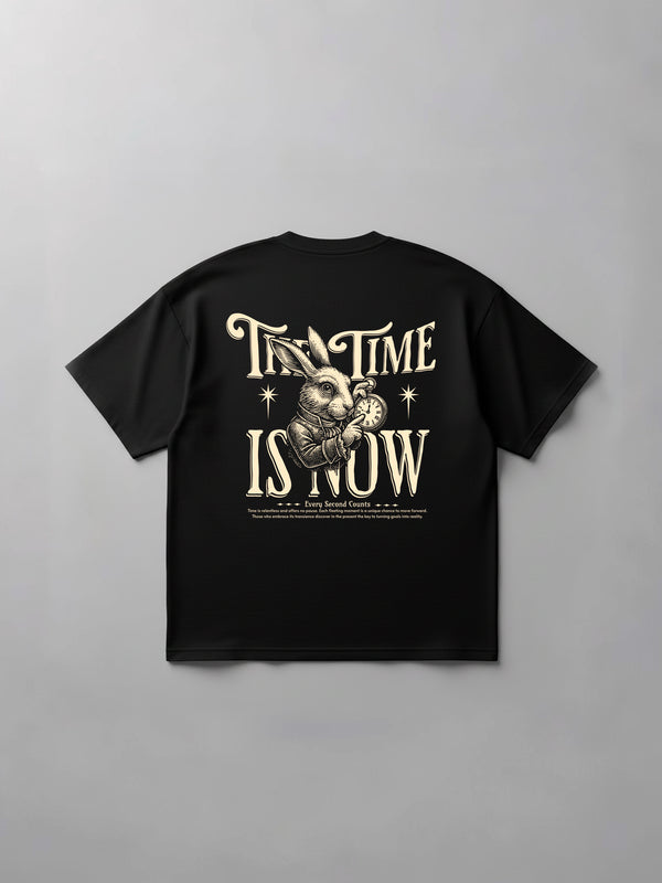 Oversized Time is Now - Preto - Arenna Sports