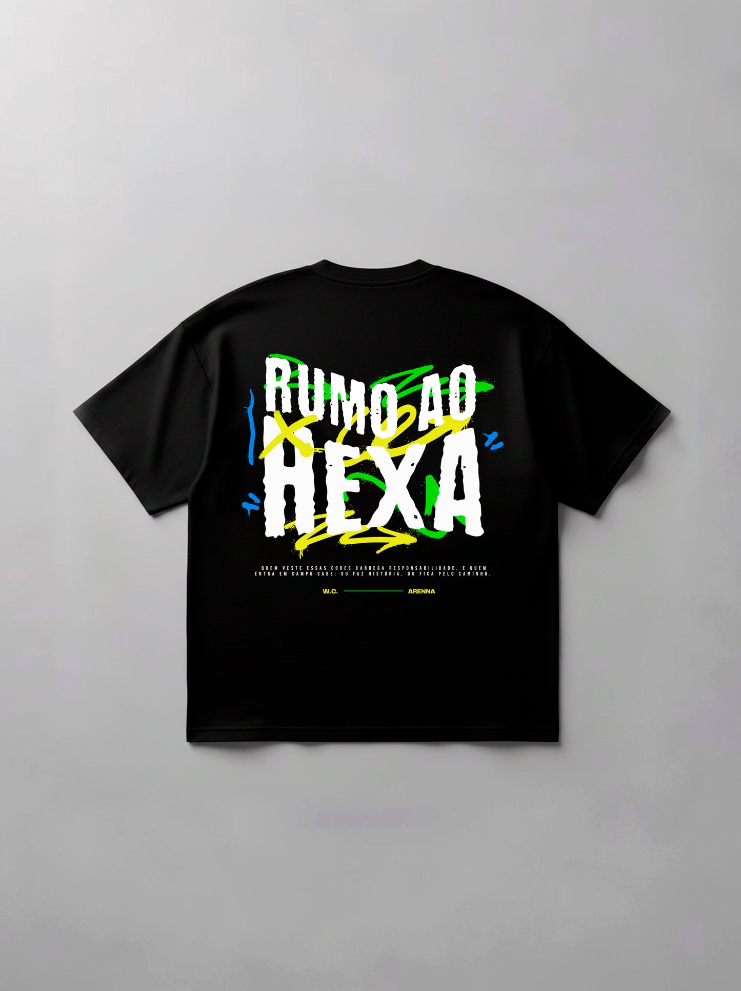 Oversized Rumo ao Hexa - Black